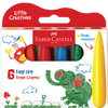 Faber-Castell Little Creatives 6 Easy Grip Finger Crayons - Pen Boutique Ltd