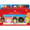 Faber-Castell World Colors – 15 Count Beeswax Crayons - Pen Boutique Ltd