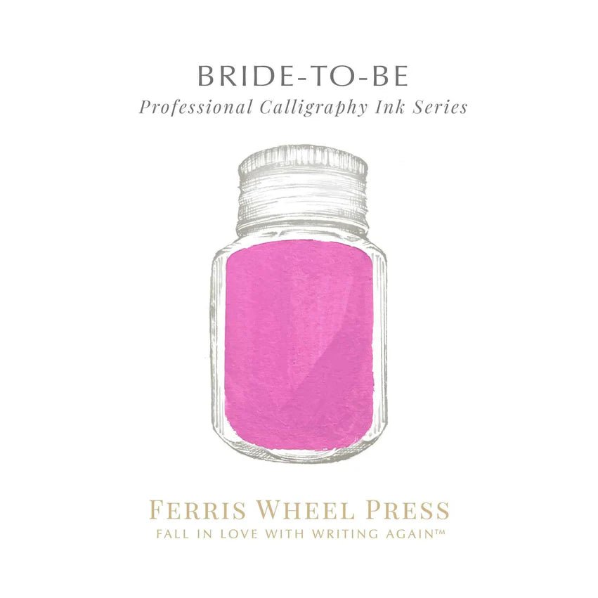 Ferris Wheel Press 28ml Calligraphy Ink - Bride to Be - Pen Boutique Ltd