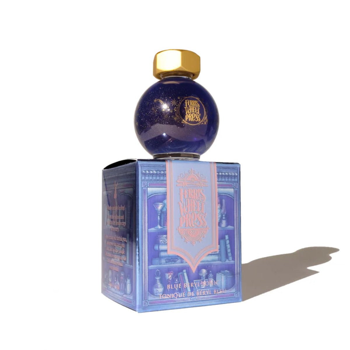 Ferris Wheel Press FerriTales Ink Bottle - Blue Beryl Tonic - 20ml - Pen Boutique Ltd