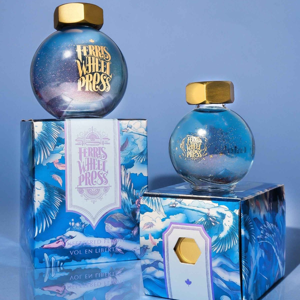 Ferris Wheel Press FerriTales Ink Bottle - Unfettered Flight - 20ml - Pen Boutique Ltd