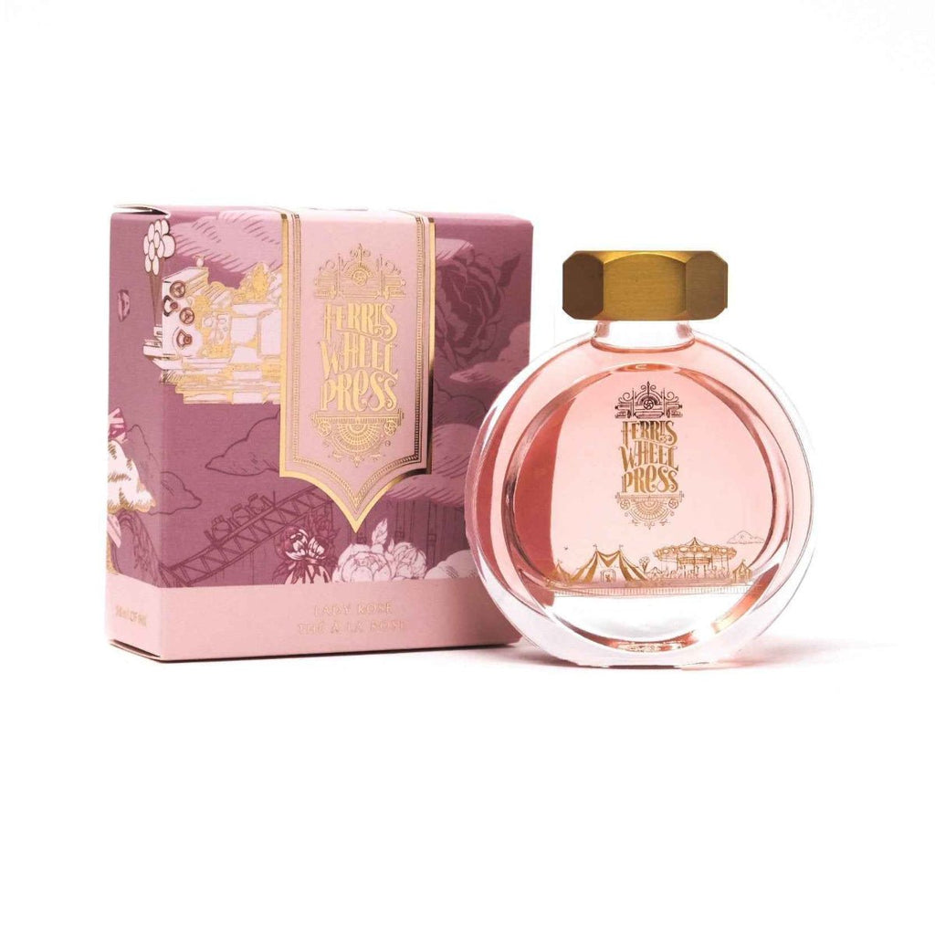 Ferris Wheel Press Ink Bottle - Lady Rose - 38ml - Pen Boutique Ltd