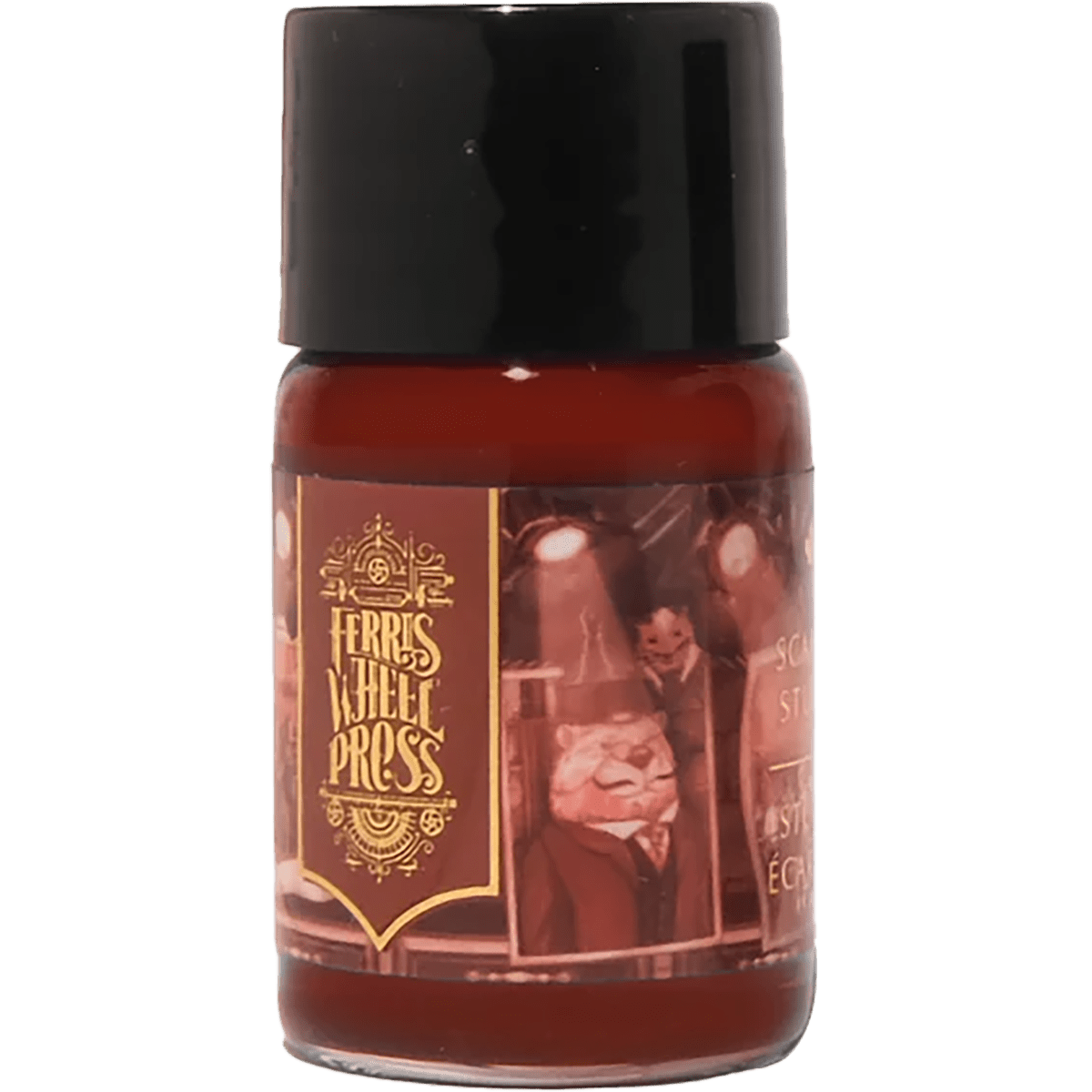 Ferris Wheel Press Ink Bottle - Scarlet Studio - 10ml - Pen Boutique Ltd