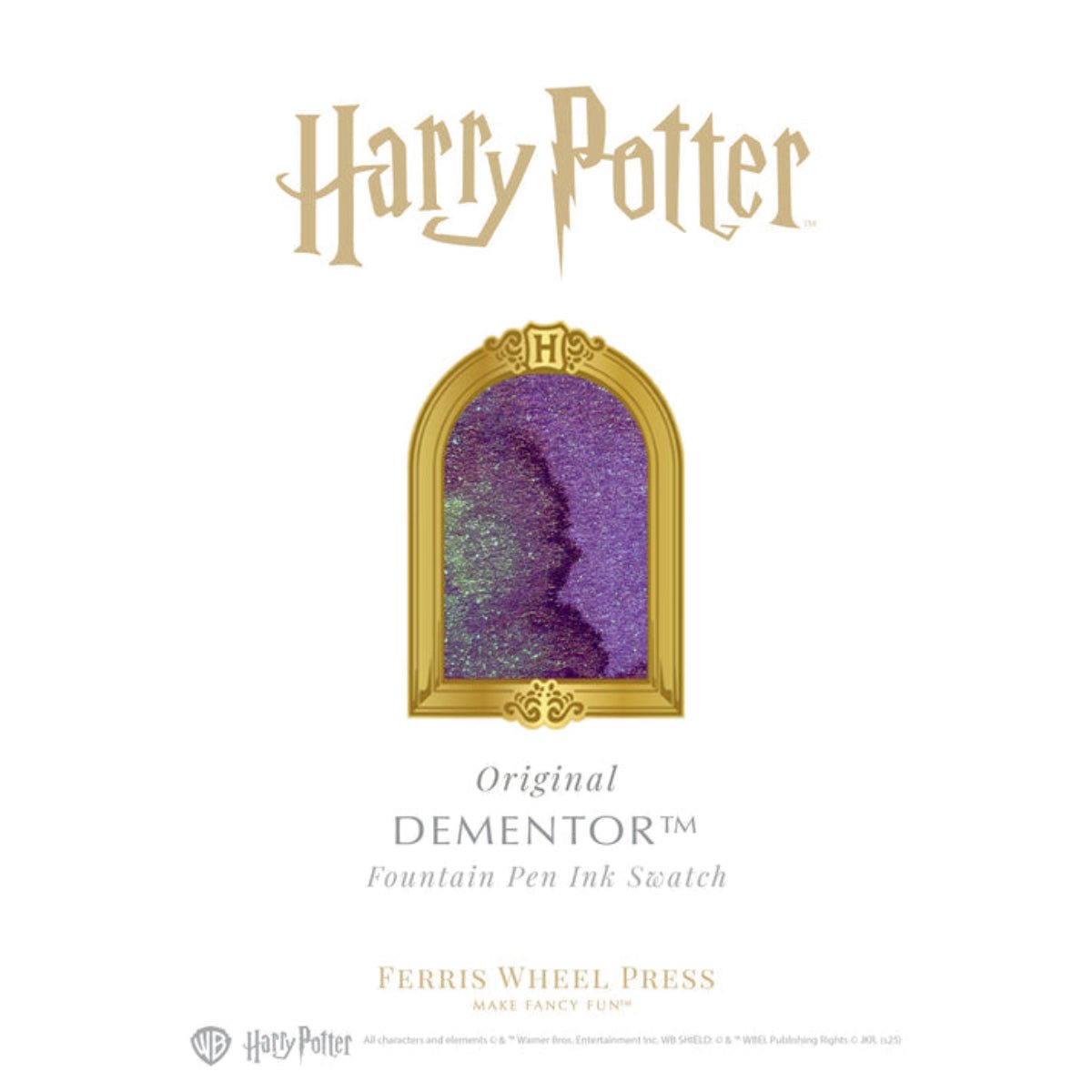 Ferris Wheel Press x WB Harry Potter Fountain Pen Ink - Dementor - 38ml - Pen Boutique Ltd