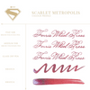 Ferris Wheel Press x Superman Ink Bottle - Scarlet Metropolis - 28ml - Pen Boutique Ltd