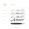 Ferris Wheel Press x Lord of The Rings Bijou Fountain Pen & Ink Set -Nazgûl Bijou - Pen Boutique Ltd