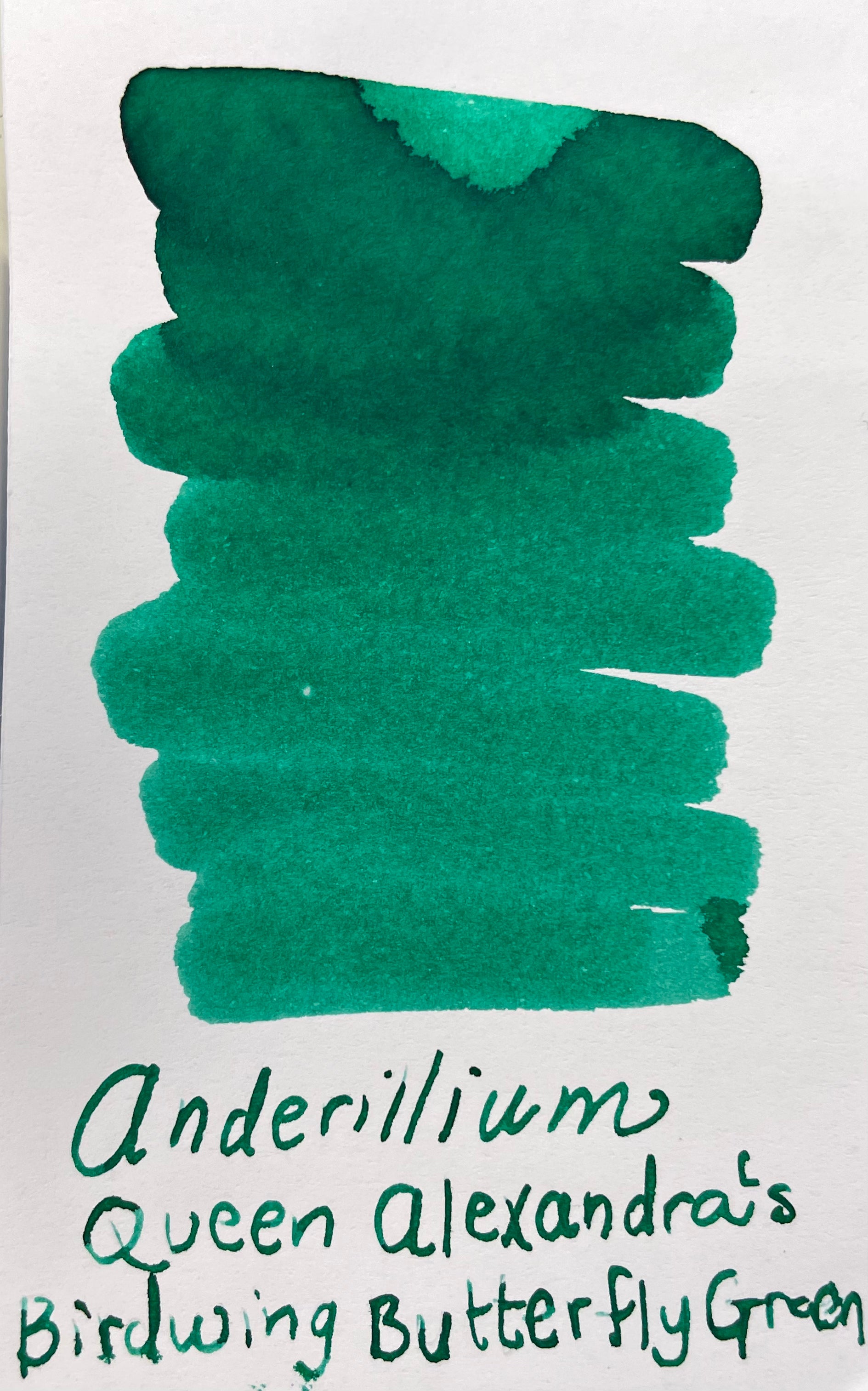 Anderillium Lepidopteran Ink - Queen Alexandra's Birdwing Butterfly Green - 1.5 oz-Pen Boutique Ltd
