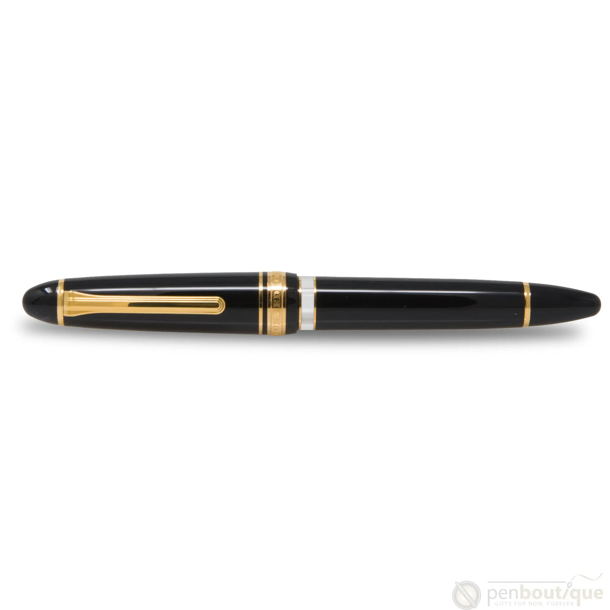 Sailor Fountain Pen - 1911L Realo - Black/Gold - Pen Boutique Ltd