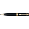 Sheaffer 300 Black w/ Gold Trim Ballpoint Pen - Pen Boutique Ltd