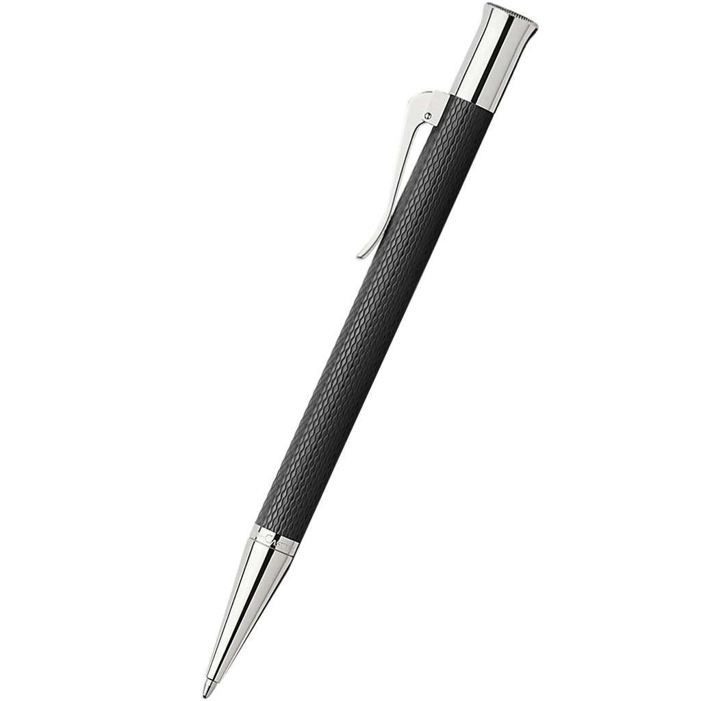 Graf Von Faber-Castell Guilloche Black Ballpoint Pen - Pen Boutique Ltd