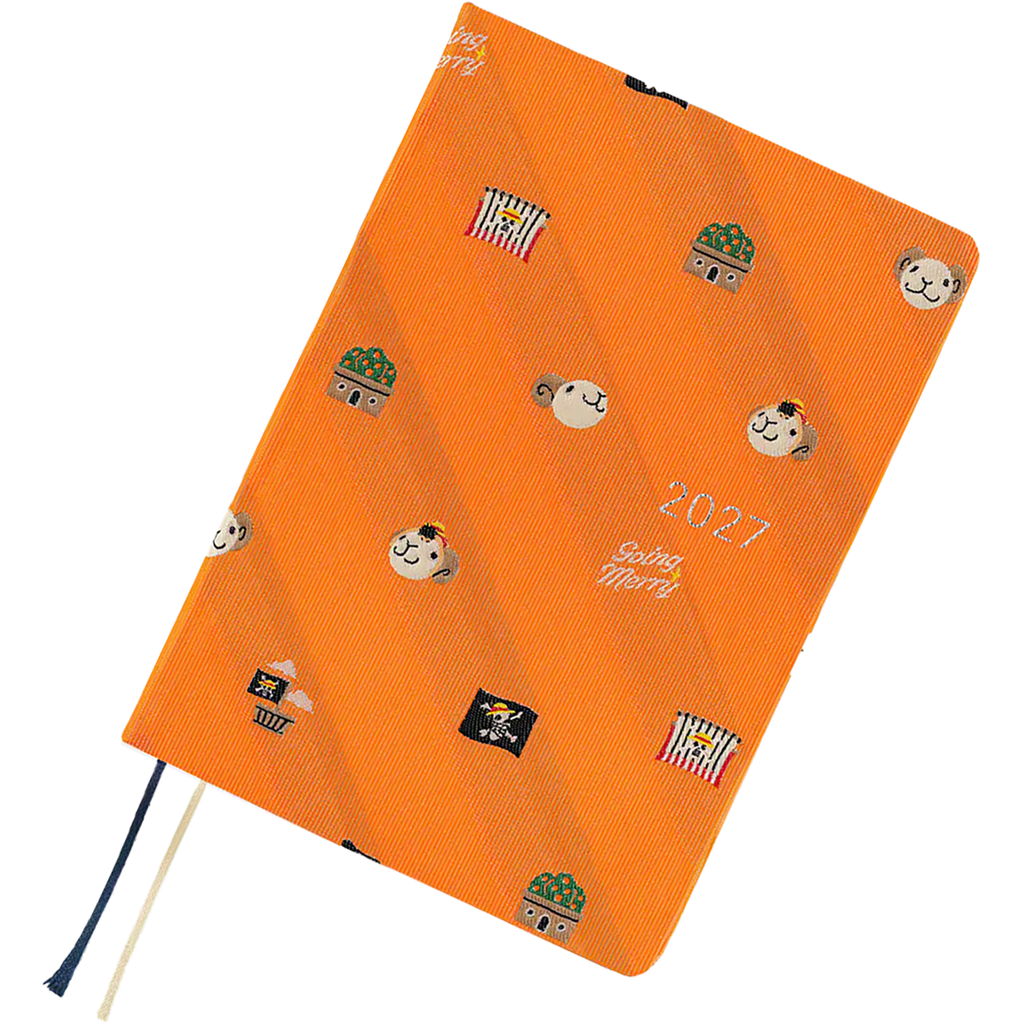 Hobonichi HON Light Hardcover Japanese Book - ONE PIECE magazine: Very Very Merry! - A6 (January Start) - Pen Boutique Ltd