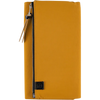 Hobonichi Cover - Tragen: Mustard - Tall & Slim - Zipper Closure-Pen Boutique Ltd