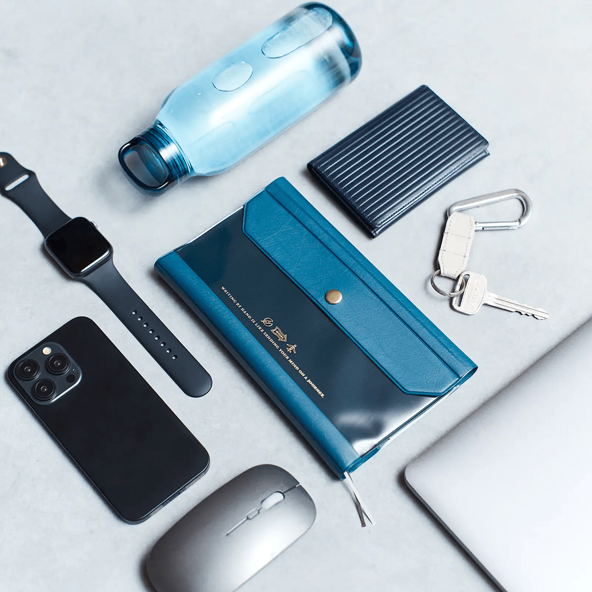 Hobonichi Document Case - Alettone: Navy - A6 - Pen Boutique Ltd