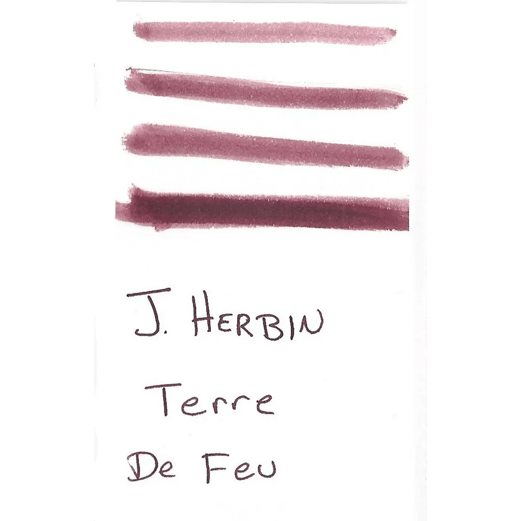 J. Herbin 30ml Fountain Pen Terre De Feu Bottled Ink - Pen Boutique Ltd