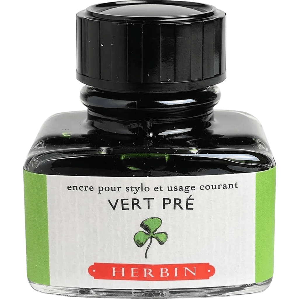 J. Herbin 30ml Fountain Pen Vert Pre Bottled Ink - Pen Boutique Ltd