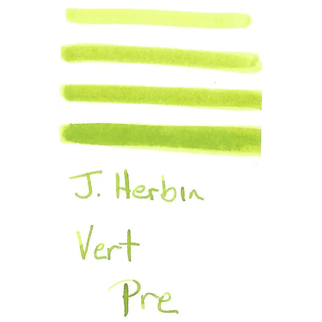 J. Herbin 30ml Fountain Pen Vert Pre Bottled Ink - Pen Boutique Ltd