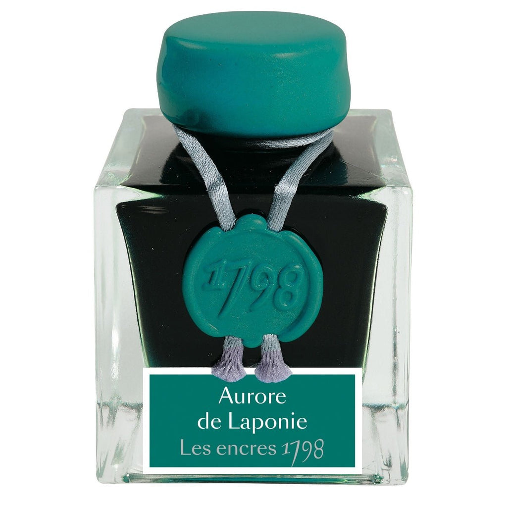 J. Herbin 1798 Anniversary Bottled Ink - Aurore de Laponie - 50ml - Pen Boutique Ltd
