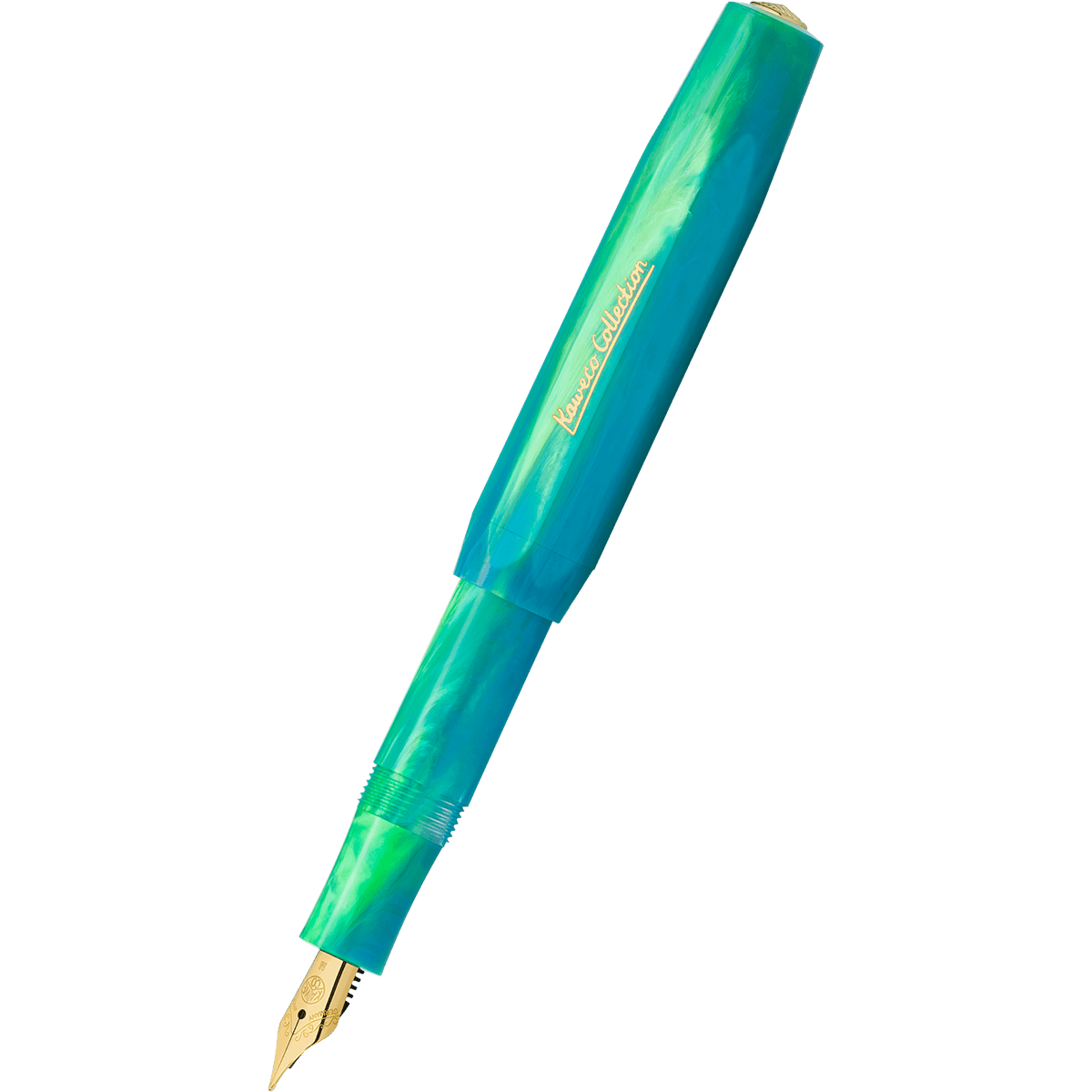 Kaweco Collection Fountain Pen - Marble Ocean - Pen Boutique Ltd