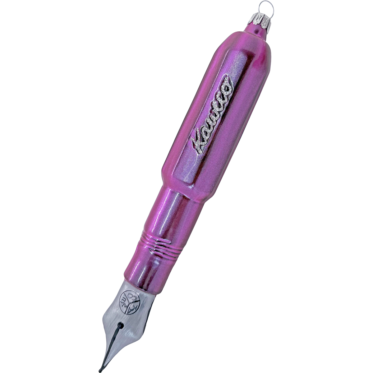 Kaweco Ornamental Glass Fountain Pen - Purple - Pen Boutique Ltd