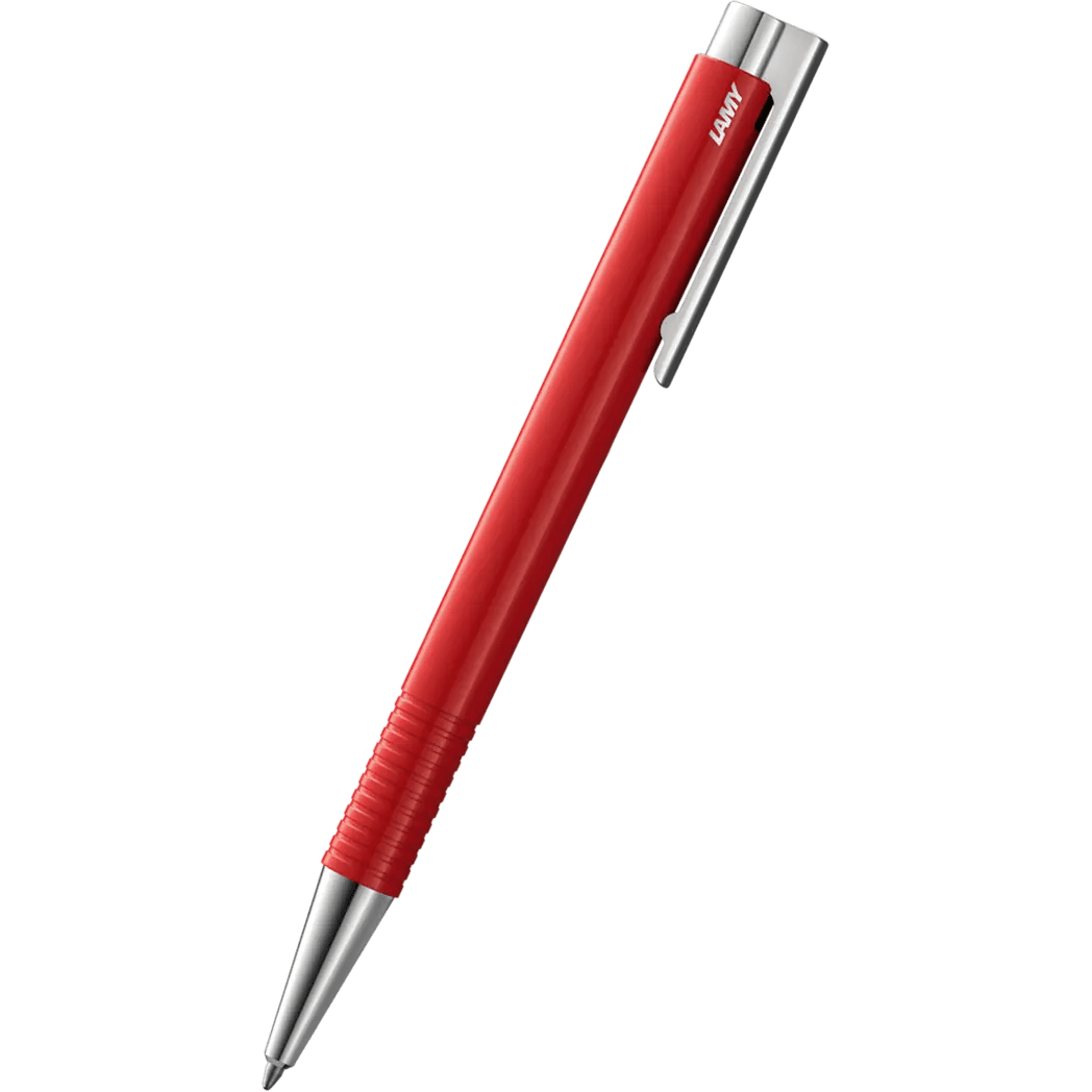 Lamy Logo M+ Red Ballpoint Pen - Pen Boutique Ltd