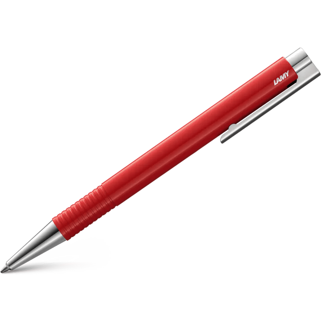 Lamy Logo M+ Red Ballpoint Pen - Pen Boutique Ltd