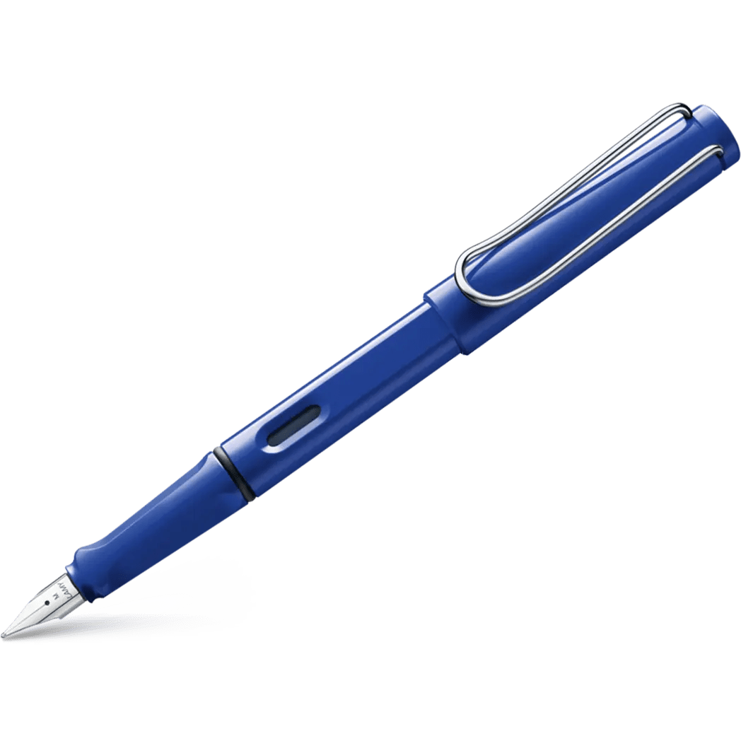 Lamy Safari Navy Blue Fountain Pen - Pen Boutique Ltd
