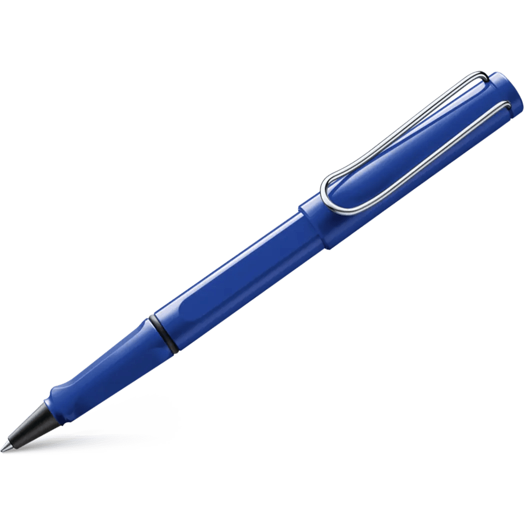 Lamy Safari Navy Blue Rollerball Pen - Pen Boutique Ltd