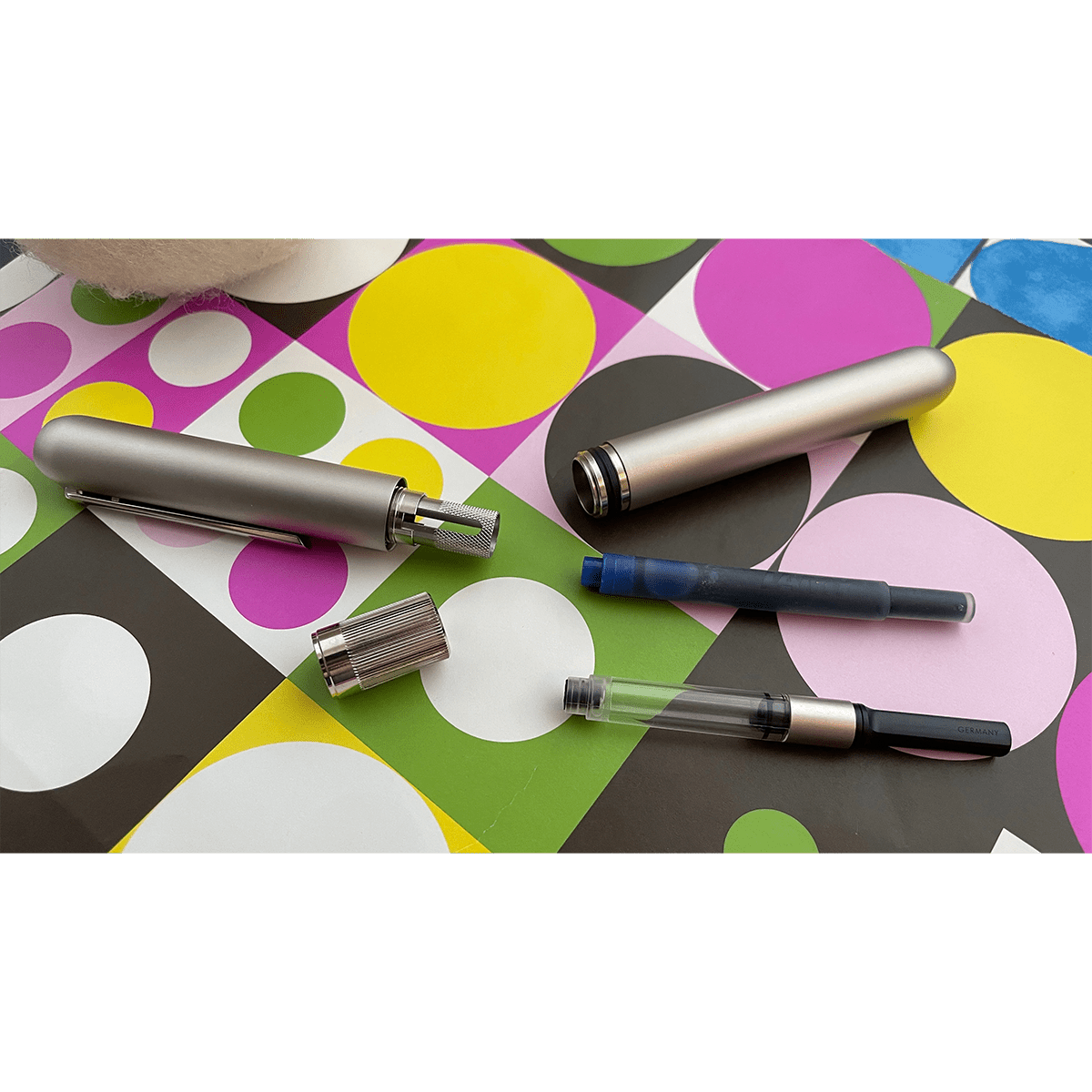 Lamy Dialog 3 Palladium Fountain Pen - Pen Boutique Ltd
