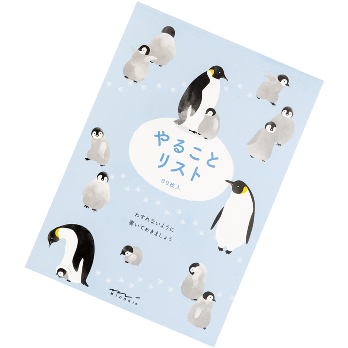 Midori To-Do Memo Pad - Penguin - Pen Boutique Ltd