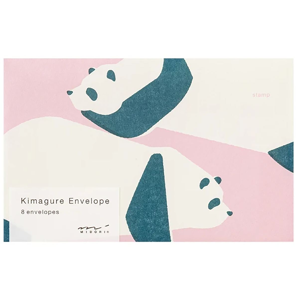 Midori Easy & Cozy Envelope - Kimagure Panda