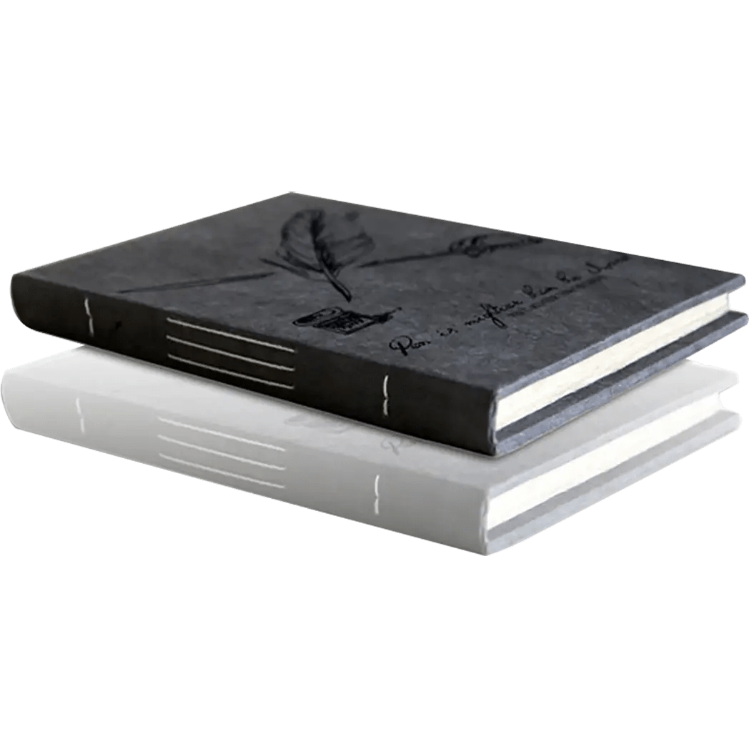Monk Paper Charcoal Lokta Quotation Journal - Pen Boutique Ltd