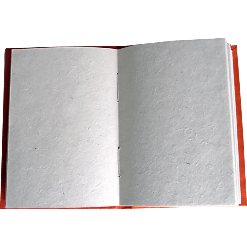 Monk Paper Lokta Quotation Journal - Tangerine - Pen Boutique Ltd