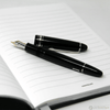 Montblanc Meisterstuck Fountain Pen - Black - Platinum Trim - Legrand - 146 size - Pen Boutique Ltd