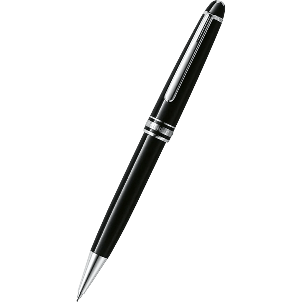Montblanc Meisterstuck Mechanical Pencil - Black - Platinum Trim - Classique 0.7mm - Pen Boutique Ltd