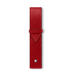 Montblanc Sartorial 1 Pen Pouch - Red - Pen Boutique Ltd