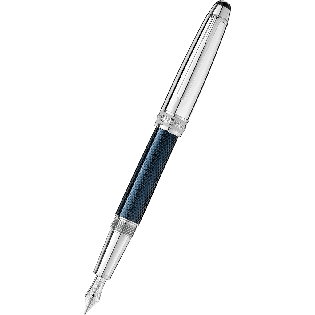 Montblanc Solitaire Fountain Pen - Classique - Blue Hour (Doué) - Pen Boutique Ltd