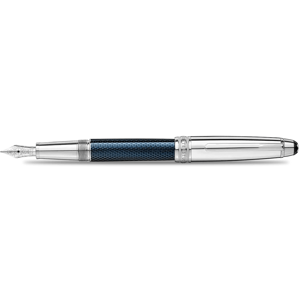 Montblanc Solitaire Fountain Pen - Classique - Blue Hour (Doué) - Pen Boutique Ltd