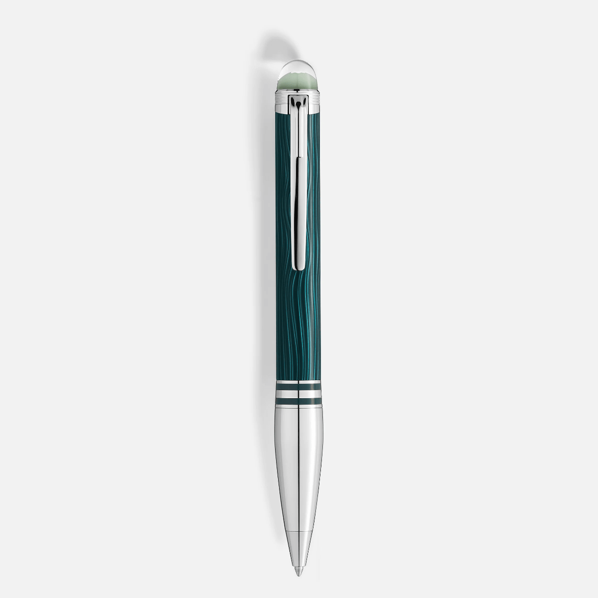 Montblanc Starwalker Ballpoint Pen - PolarGreen Metal - Pen Boutique Ltd