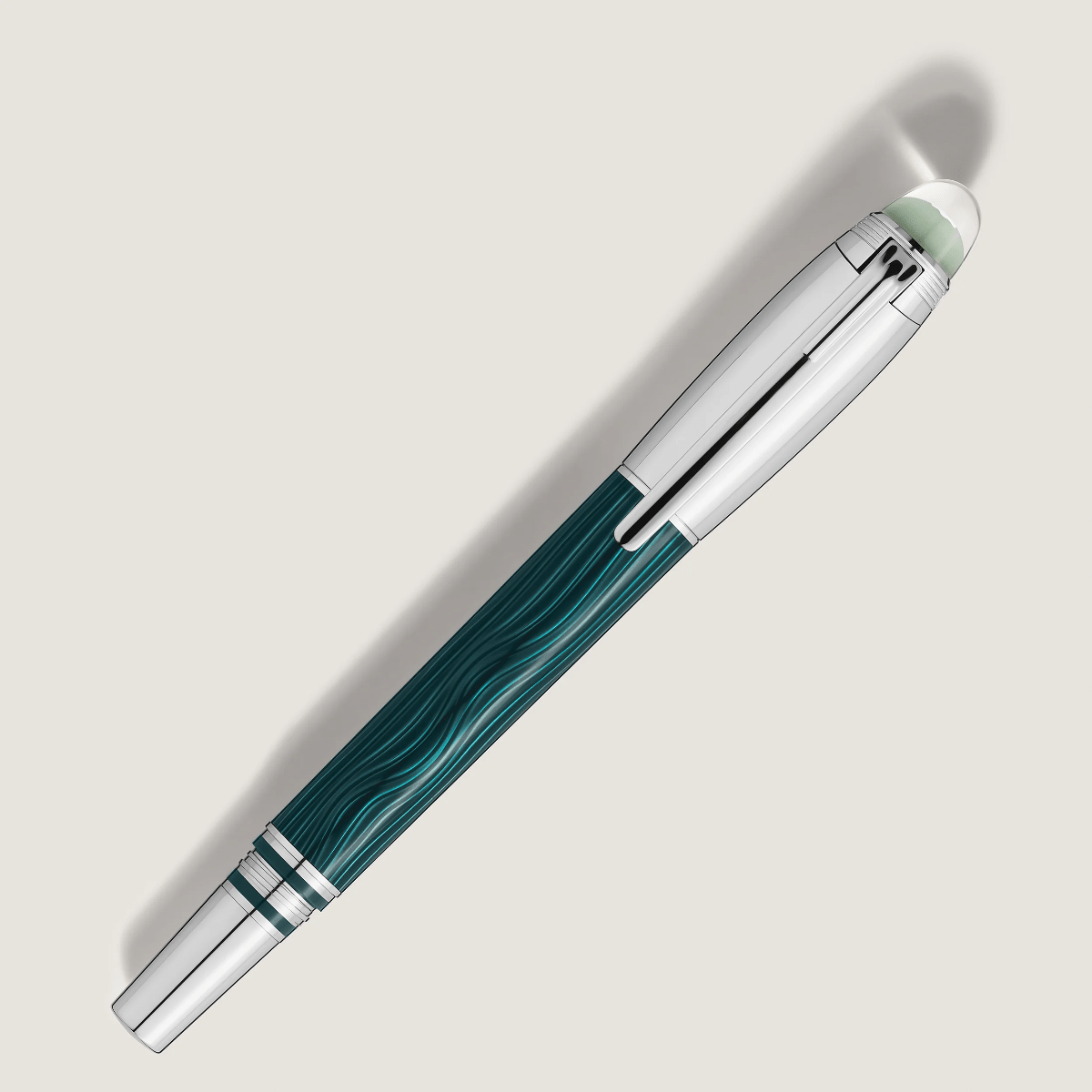 Montblanc Starwalker Fineliner Pen - PolarGreen Metal - Pen Boutique Ltd