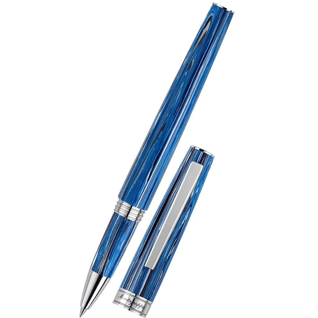Montegrappa Armonia Rollerball Pen - Adriatic Sea - Pen Boutique Ltd