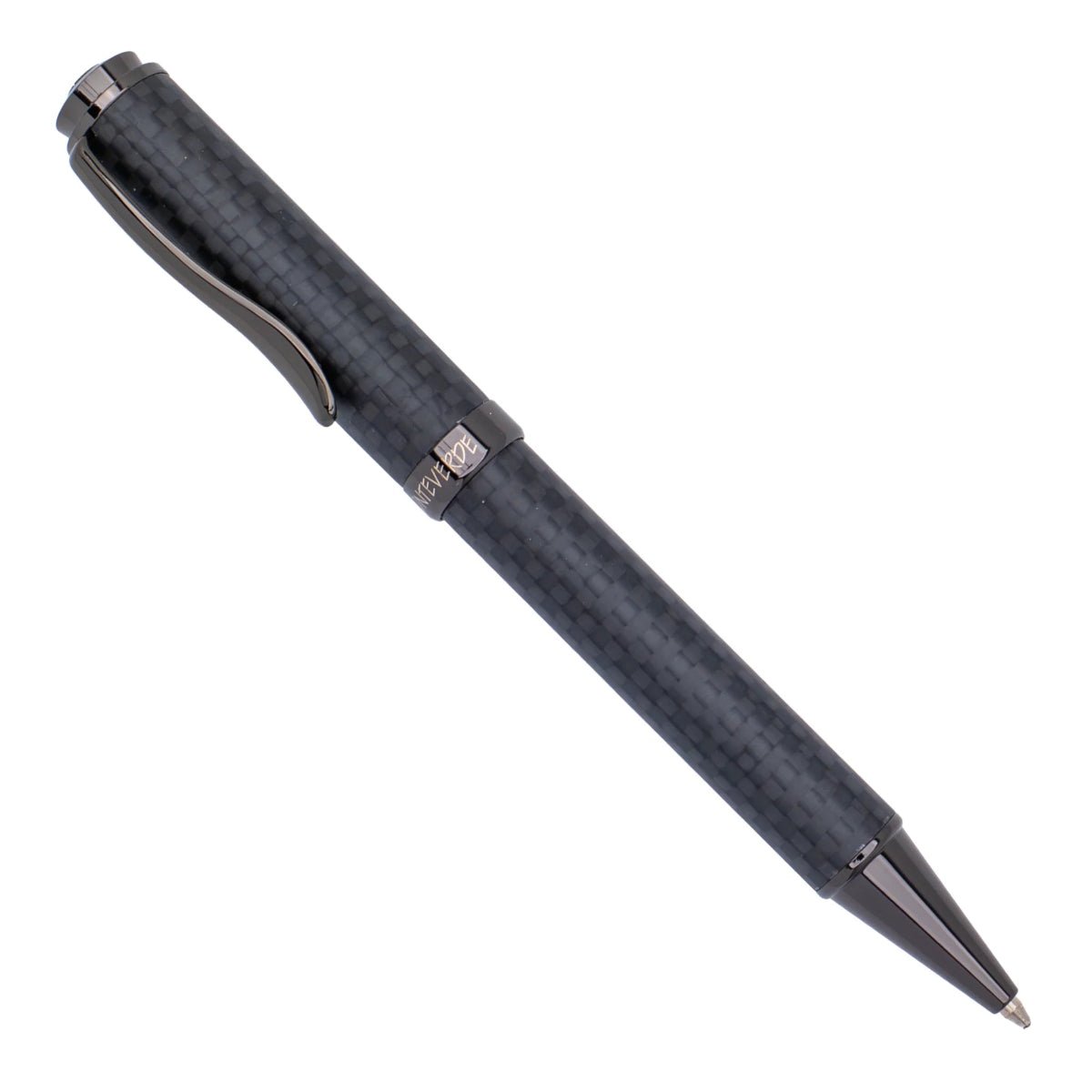 Monteverde Innova Ballpoint Pen Notebook Set - Carbon Fiber - Gunmetal - Pen Boutique Ltd