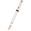 Monteverde Innova Fountain Pen - Limited Edition - Color of the Year 2026 Cloud Dancer - Rose Gold Trim + FREE 15ml Ink Bottle - Pen Boutique Ltd