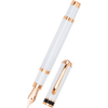 Monteverde Innova Fountain Pen - Limited Edition - Color of the Year 2026 Cloud Dancer - Rose Gold Trim + FREE 15ml Ink Bottle - Pen Boutique Ltd