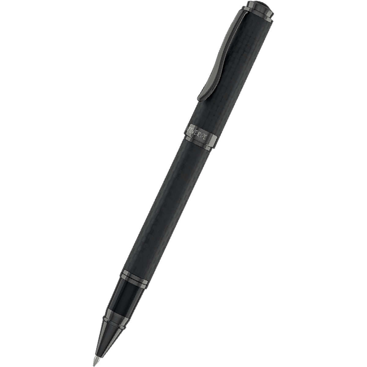 Monteverde Innova Rollerball Pen Notebook Set - Carbon Fiber - Gunmetal - Pen Boutique Ltd