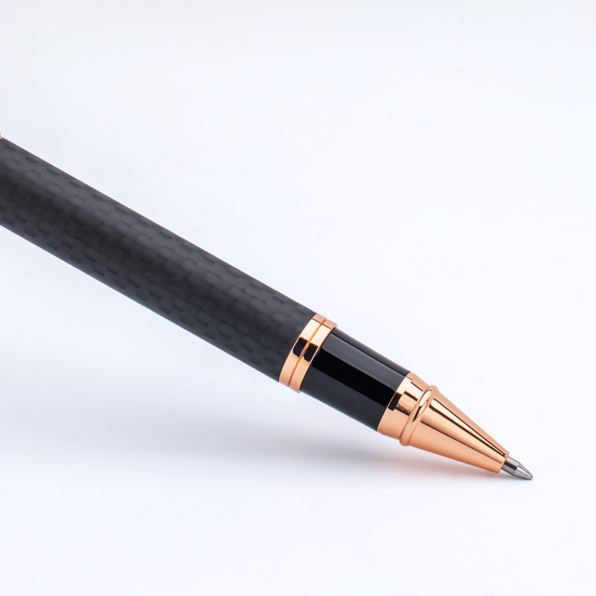Monteverde Innova Rollerball Pen Notebook Set - Carbon Fiber - Rosegold - Pen Boutique Ltd