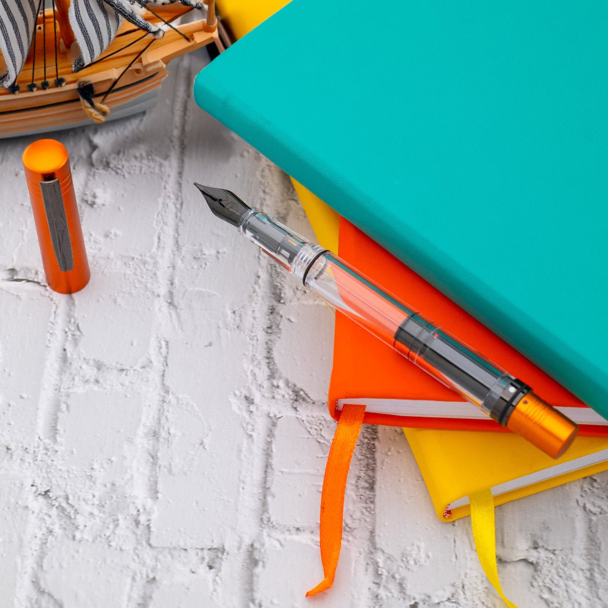 Monteverde MP1 Fountain Pen - Foxy Orange - Pen Boutique Ltd