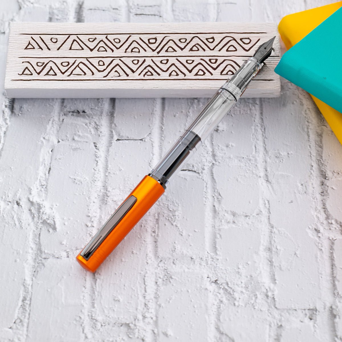 Monteverde MP1 Fountain Pen - Foxy Orange - Pen Boutique Ltd