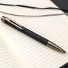 Monteverde Ritma Ballpoint Pen - Matte Carbon Fiber Notebook Set - Pen Boutique Ltd