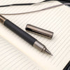 Monteverde Ritma Rollerball Pen - Matte Carbon Fiber Notebook Set - Pen Boutique Ltd
