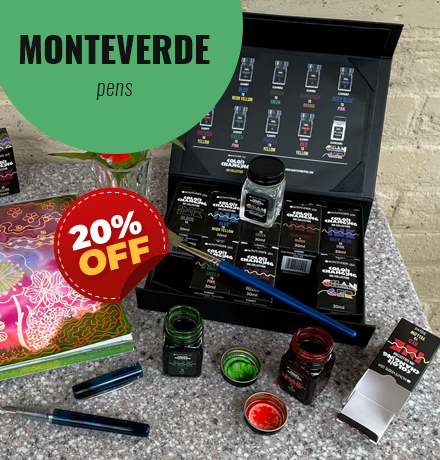 Monteverde inks - 20% off